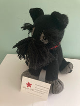 Load image into Gallery viewer, Pixie the Knitted Schnauzer