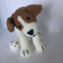 Load image into Gallery viewer, Dylan the Knitted Jack Russell Dog