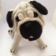 Load image into Gallery viewer, Daisy the Crochet Pug