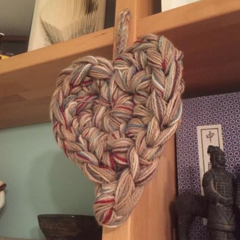 Homemade Crochet Heart