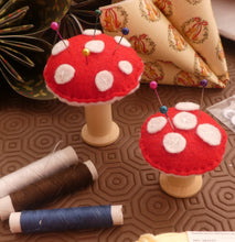 Load image into Gallery viewer, Felt Toadstall Pin Cushions
