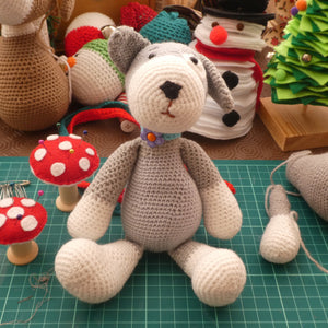 Crochet Cuddly Dog